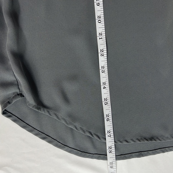 Soho M Grey Long Sleeve Blouse - Picture 13 of 14
